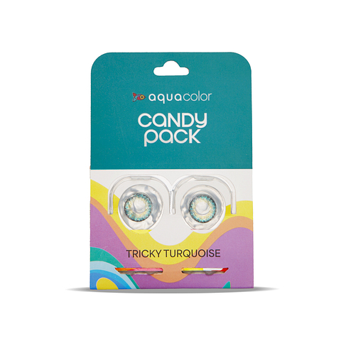 Aquacolor Candypack Aquacolor Tricky Turquoise Candypack Zero Power Dailies right side Aquacolor Candypack Aquacolor Tricky Turquoise Candypack Zero Power Dailies right side