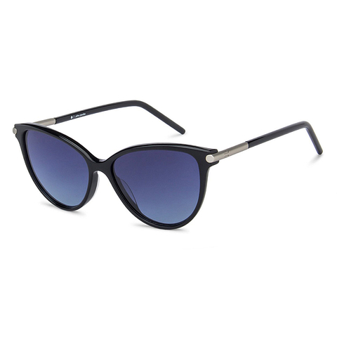 John Jacobs Online Black Full Rim Cat Eye left side