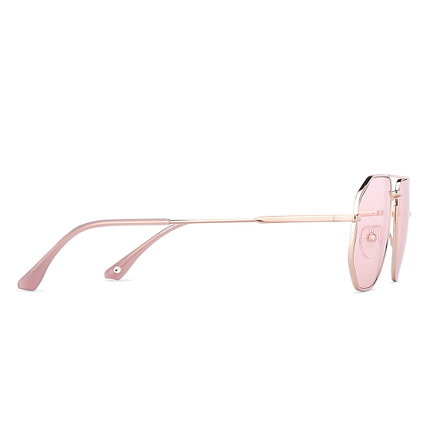 John Jacobs Online Gold Full Rim Aviator left side
