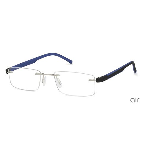 Lenskart Air Online Silver Rimless Rectangle left side Lenskart Air Online Silver Rimless Rectangle left side