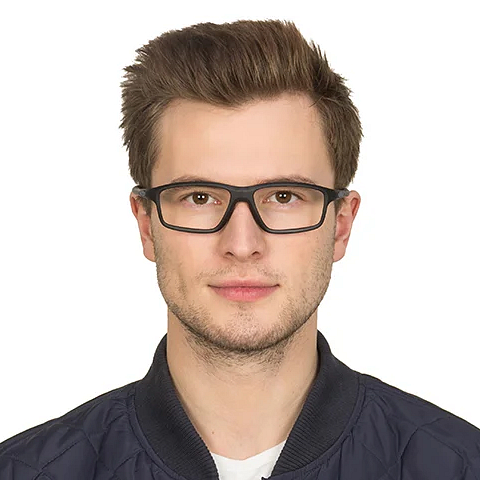 Lenskart Air Online Black Full Rim Rectangle left side Lenskart Air Online Black Full Rim Rectangle left side
