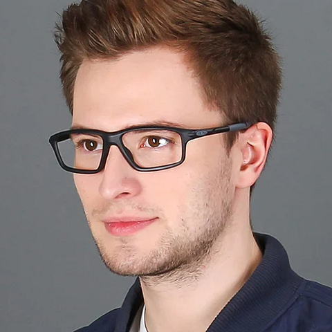 Lenskart Air Online Black Full Rim Rectangle left side Lenskart Air Online Black Full Rim Rectangle left side