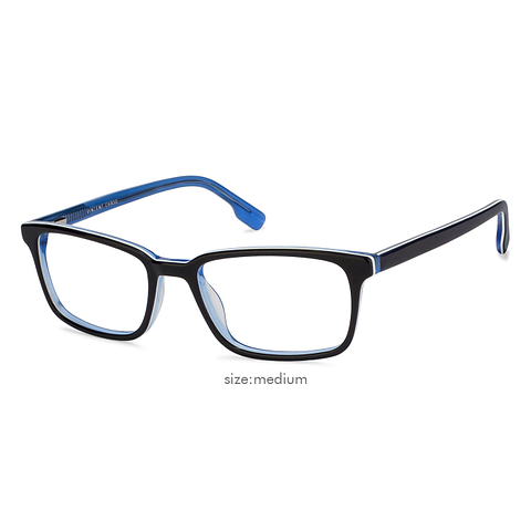 Vincent Chase Online Sky Blue Full Rim Rectangle left side Vincent Chase Online Sky Blue Full Rim Rectangle left side