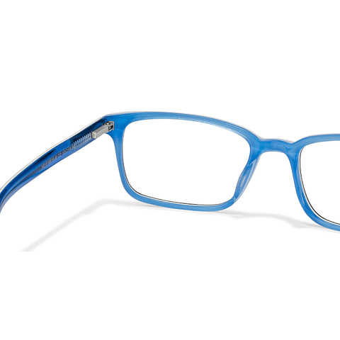 Vincent Chase Online Sky Blue Full Rim Rectangle left side Vincent Chase Online Sky Blue Full Rim Rectangle left side