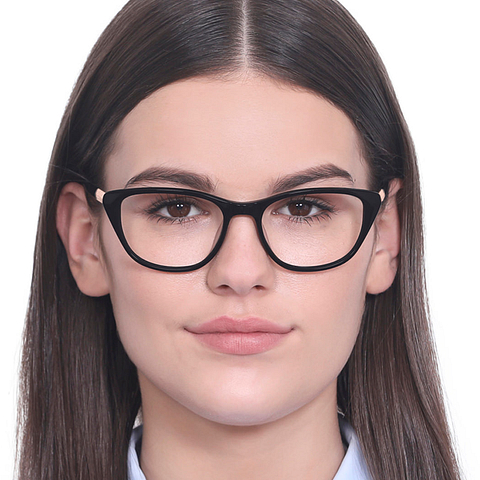 Vincent Chase Online Black Full Rim Cat Eye left side Vincent Chase Online Black Full Rim Cat Eye left side