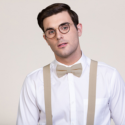 Lenskart Air Online Golden Brown Full Rim Round left side Lenskart Air Online Golden Brown Full Rim Round left side