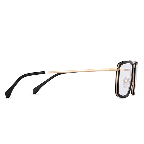Lenskart Air Black Full Rim Rectangle left side Lenskart Air Black Full Rim Rectangle left side