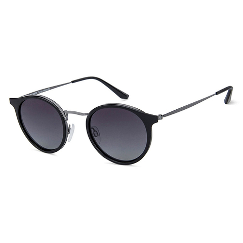 Vincent Chase Polarized Light Gray Full Rim Round right side